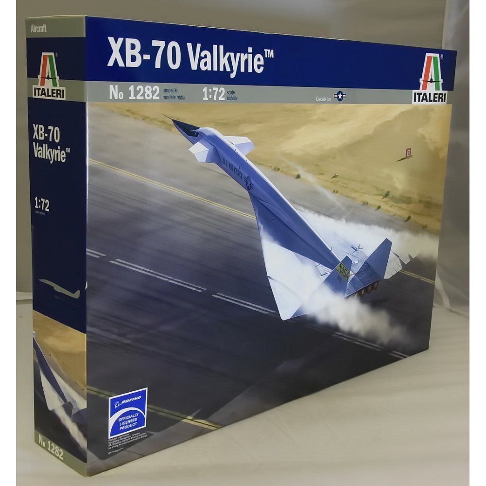 italeri-1282-xb-70-valkyrie-1-72-flugzeug-modellbausatz-silber image 1