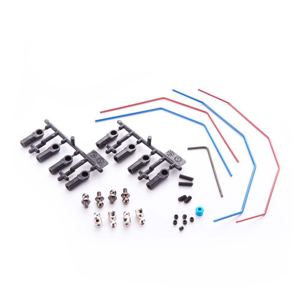 tamiya-dt-03-stabilisator-set-rc-auto-zubeh-r-wei-vorne-hinten image 2