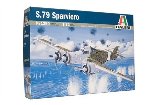 italeri-aircraft-s-79-sparviero-modellbausatz-1-72-bomber image 1