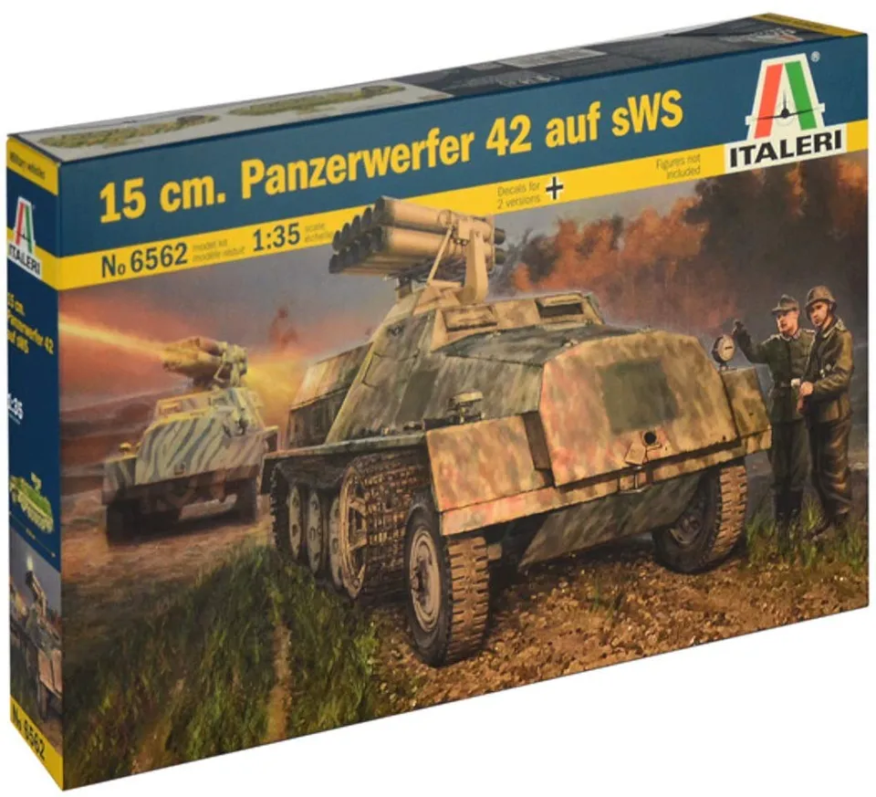 italeri-6562s-panzerwerfer-42-auf-sws-1-35-bausatz image 1