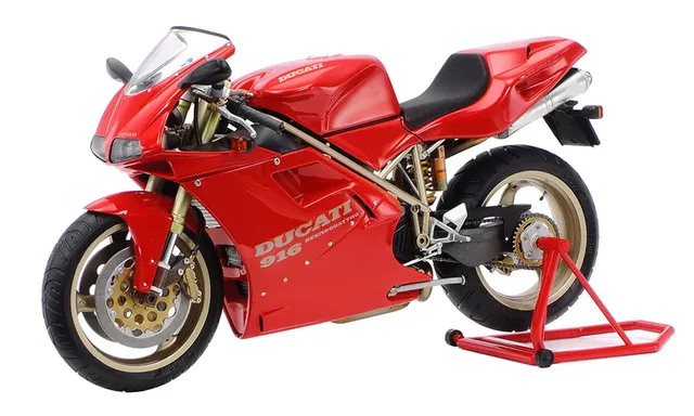 tamiya-1-12-motorcycle-14068-ducati-916-1993-motorradbausatz image 1