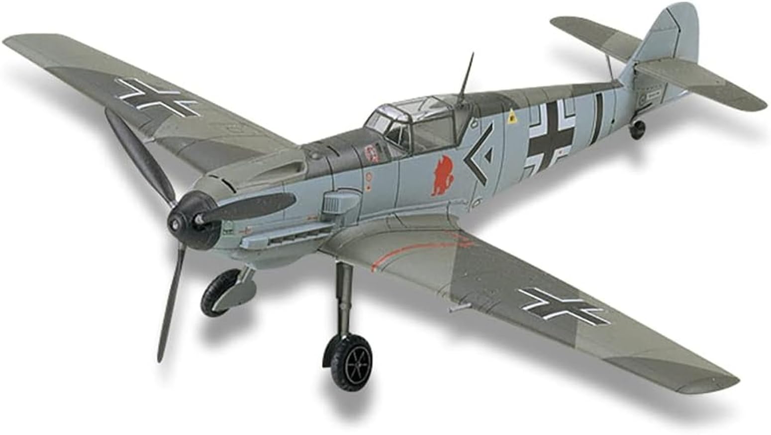 tamiya-bf109e-3-messerschmitt-1-72-war-bird-modellbausatz image 1