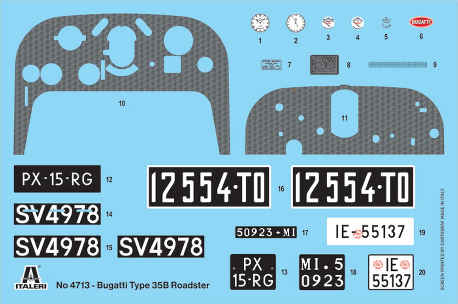 italeri-bugatti-35b-roadster-auto-modellbausatz-1-12-4713 image 7