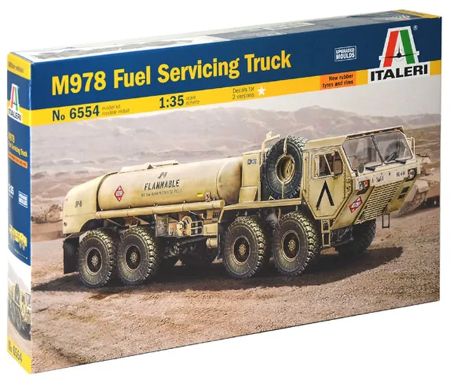 italeri-6554-us-m978-fuel-truck-modellbausatz-1-35-29-7-cm image 1