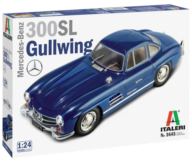 italeri-3645s-mercedes-300-sl-gull-wing-modellbausatz-1-24 image 1