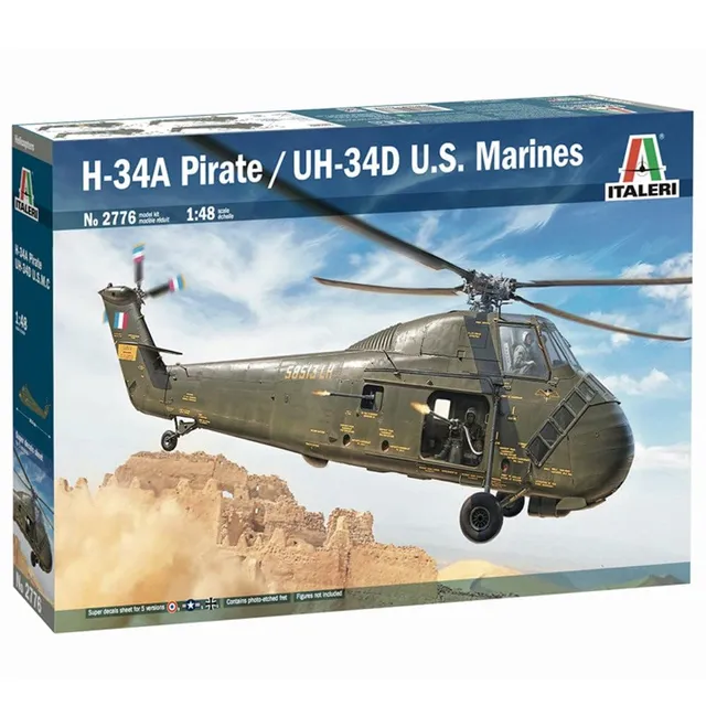 italeri-hus-1-sea-horse-uh-34d-1-48-hubschrauber-bausatz image 1