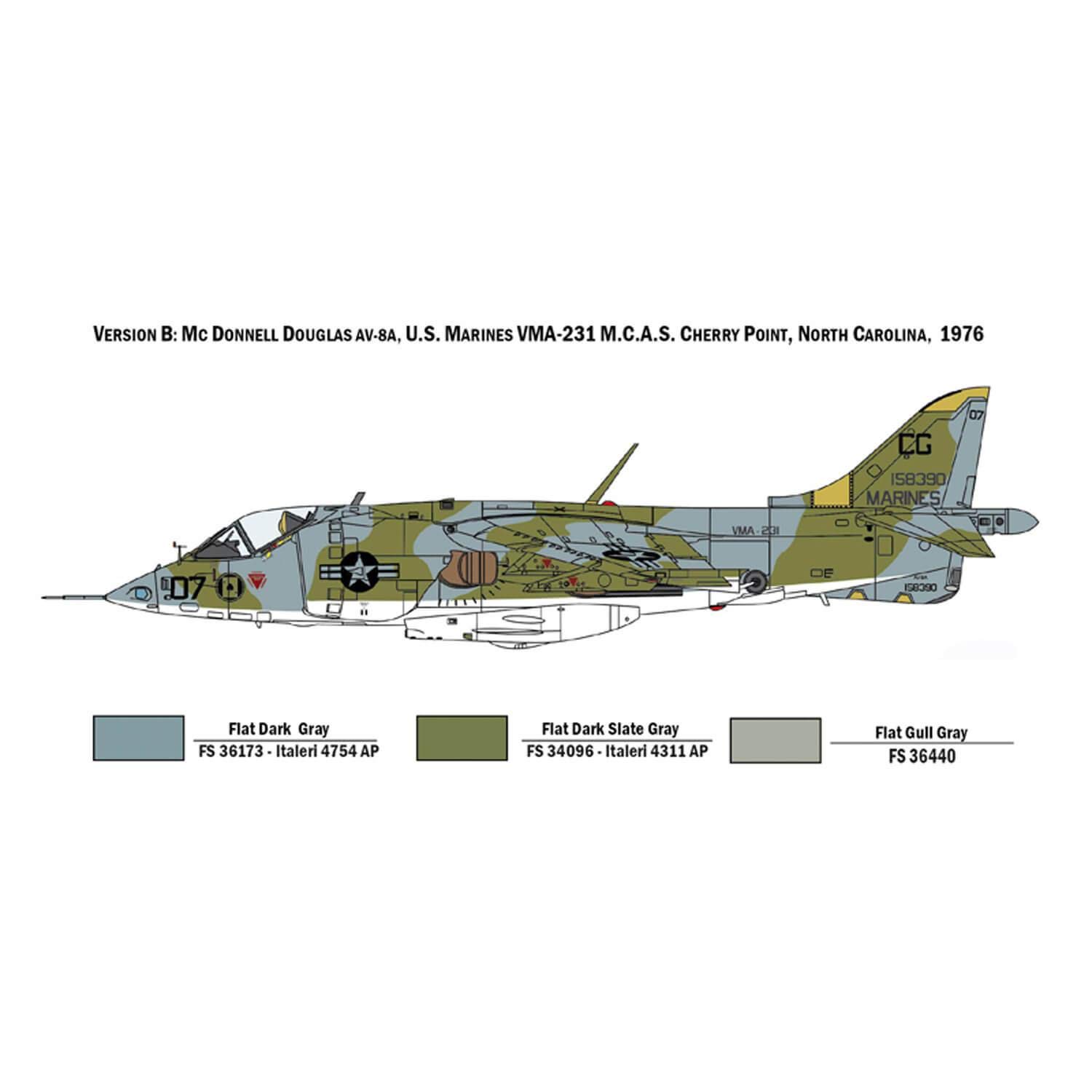 italeri-aircraft-av-8a-harrier-1410s-modellbausatz-1-72-unlackiert image 2