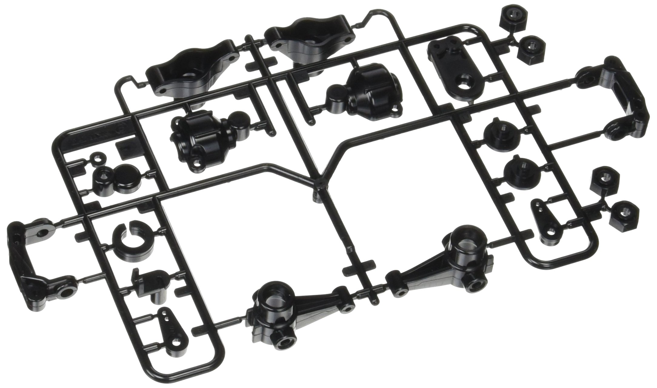 tamiya-tl-01-b-teile-achsschenkel-c-halter-ersatzteil-schwarz image 1