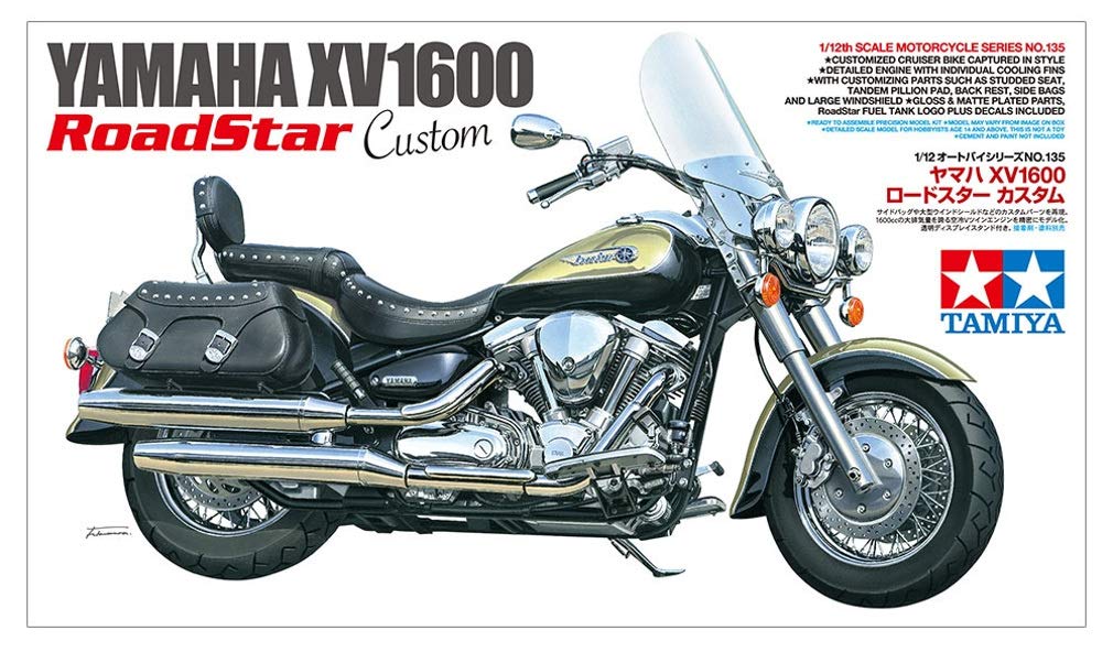 tamiya-1-12-yamaha-xv1600-roadstar-motorradbausatz image 8