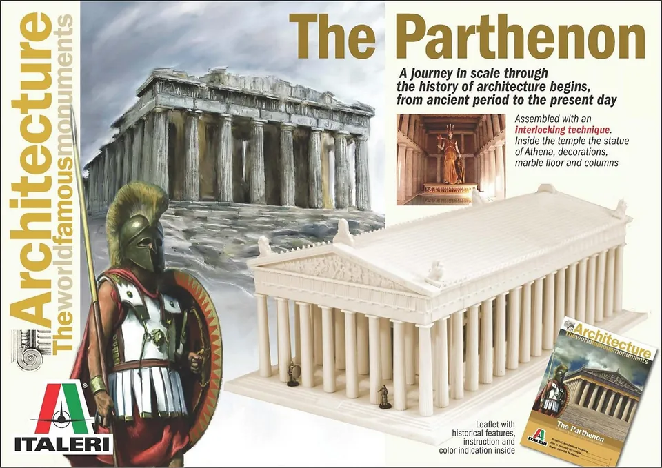 italeri-parthenon-easy-assembly-kit-1-250-68001 image 1