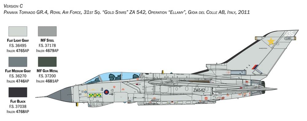 italeri-tornado-gr-4-flugzeug-bausatz-1-32-standmodell image 6