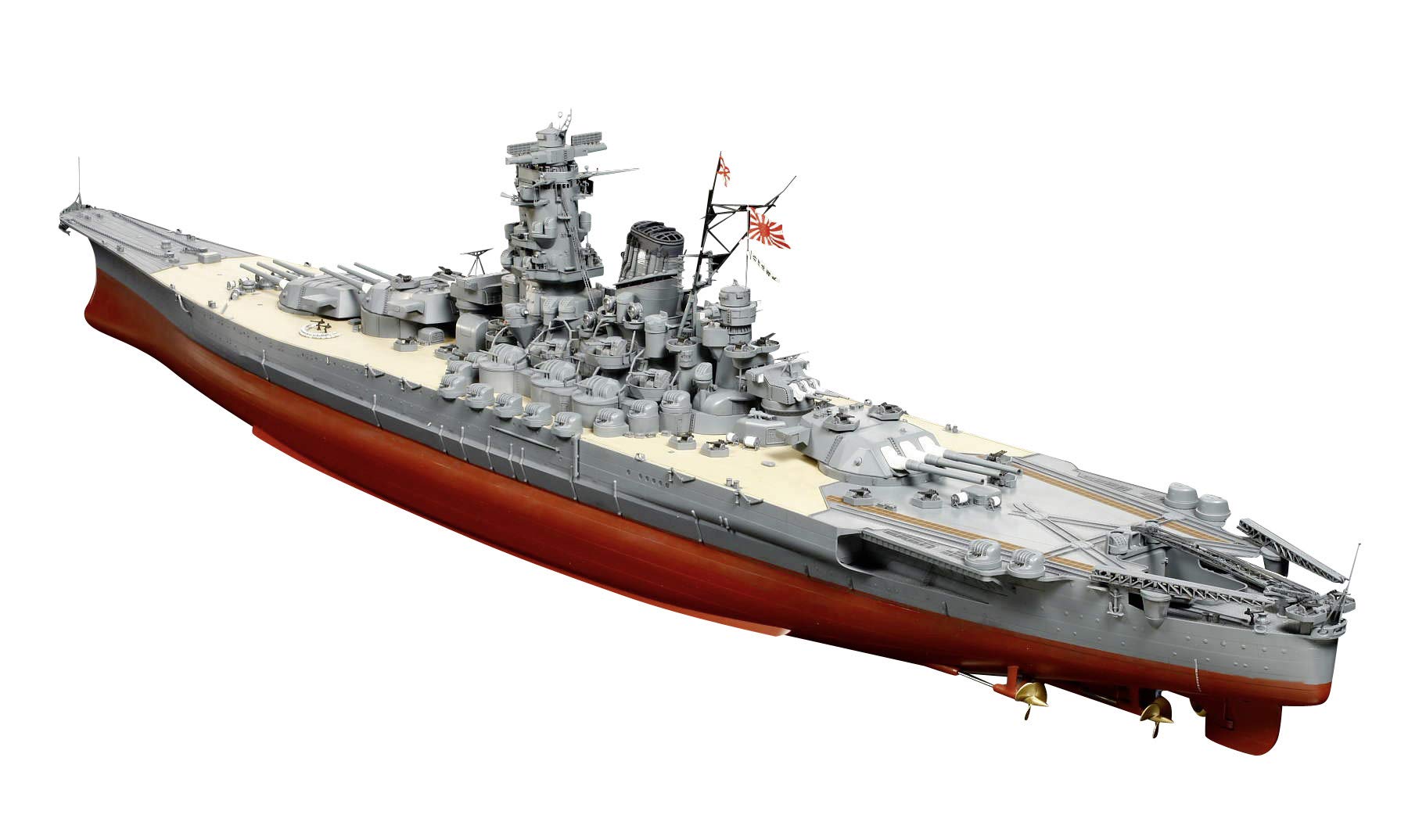 tamiya-1-350-ship-yamato-2005-schlachtschiff-bausatz-76cm image 2