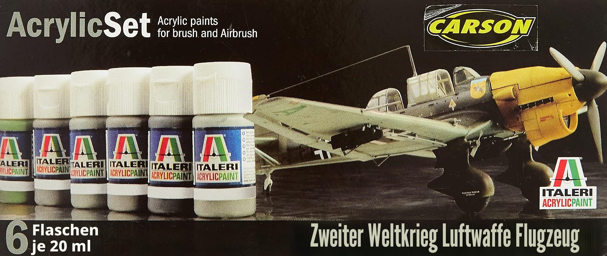 italeri-acryl-set-wwii-luftwaffe-flugzeugfarben-6x20ml image 2