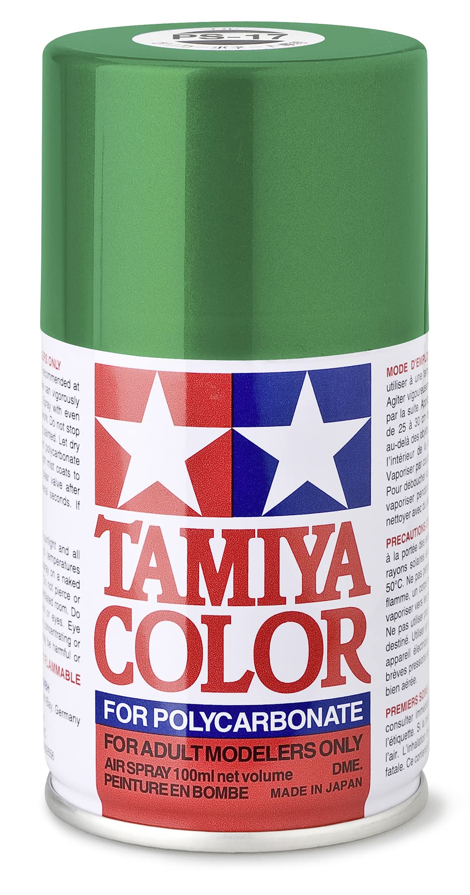 tamiya-ps-17-metallic-gr-n-spr-hfarbe-100-ml-polycarbonat image 1