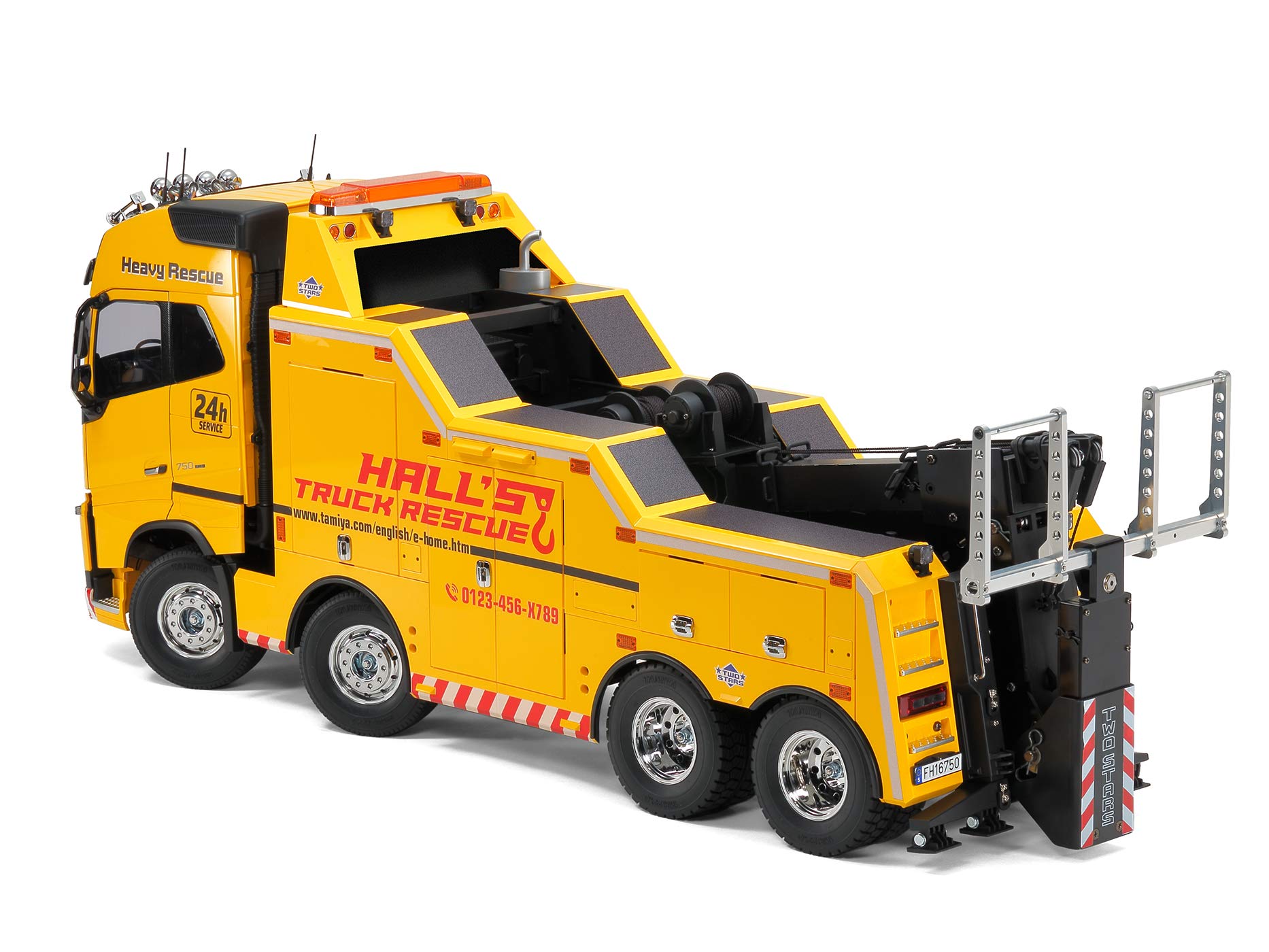 tamiya-56362-volvo-fh16-abschlepper-8x4-1-14-rc-truck image 3