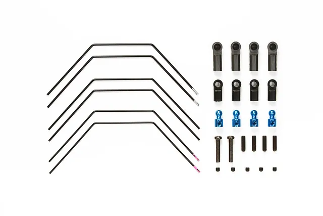 tamiya-xv-01-stabilisator-set-vorne-hinten-wei-rc-teil image 1