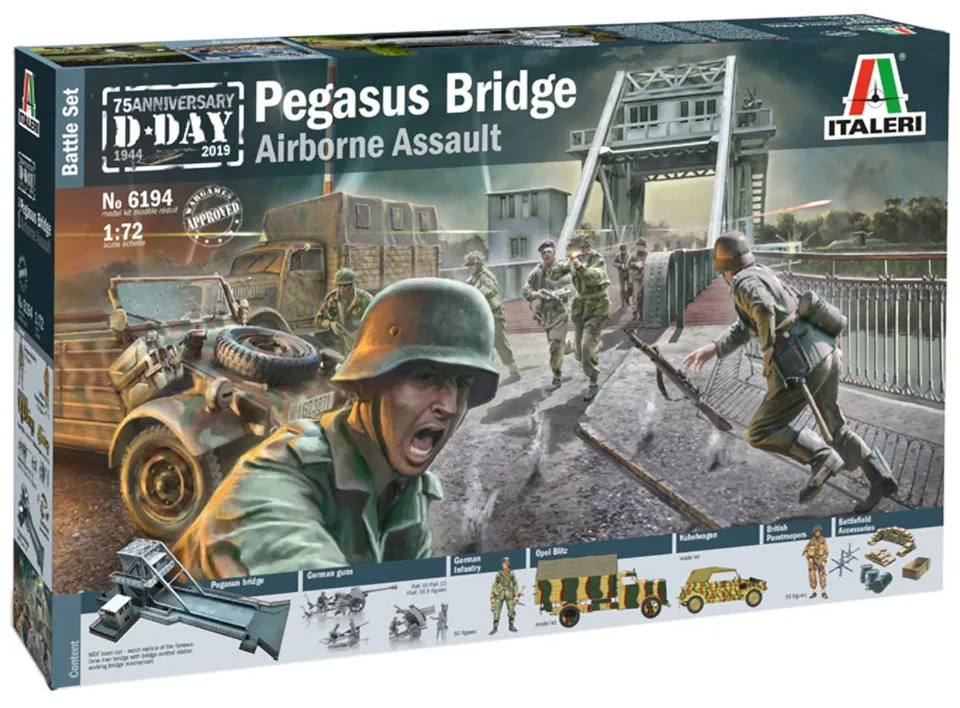 italeri-6194-pegasus-bridge-battle-set-1-72-bausatz image 1