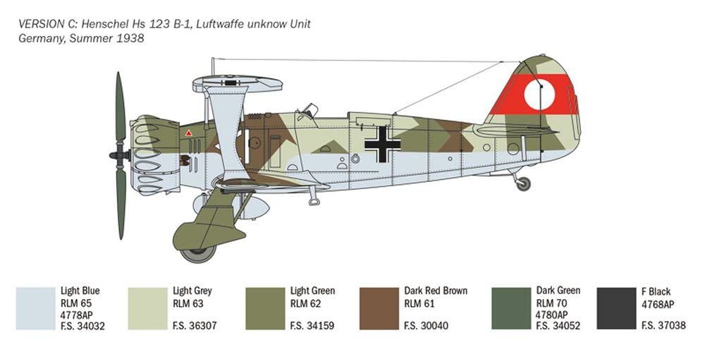 italeri-aircraft-2819s-henschel-hs-123-modellbausatz-1-48 image 6