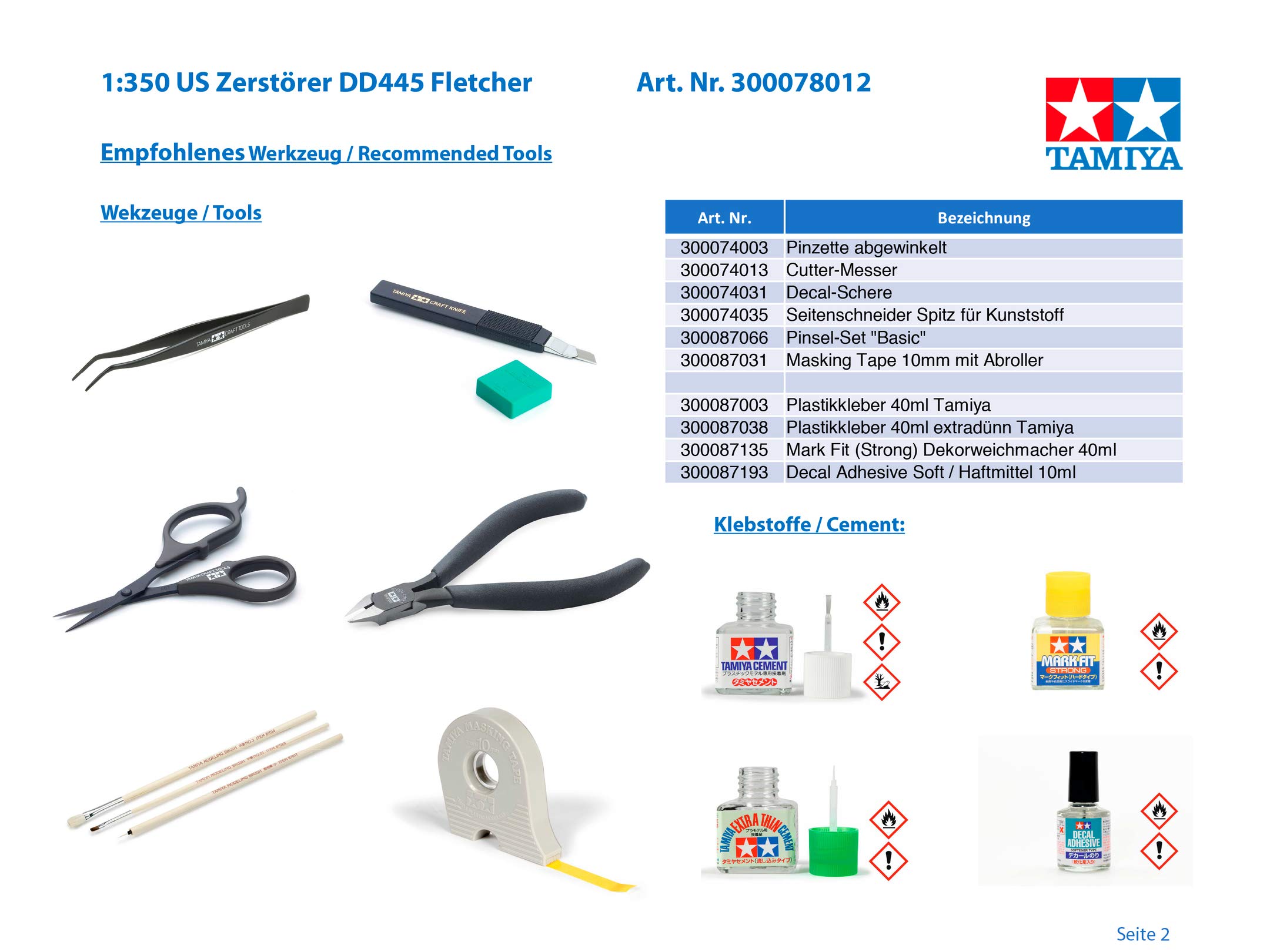 tamiya-1-350-ship-78012-us-zerst-rer-dd445-fletcher-bausatz image 4