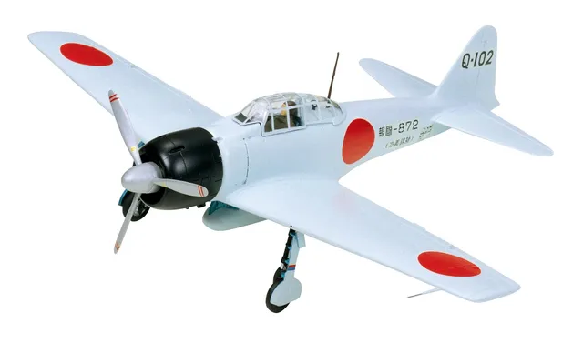 tamiya-a6m3-zero-fighter-modellbausatz-1-48-hamp image 1