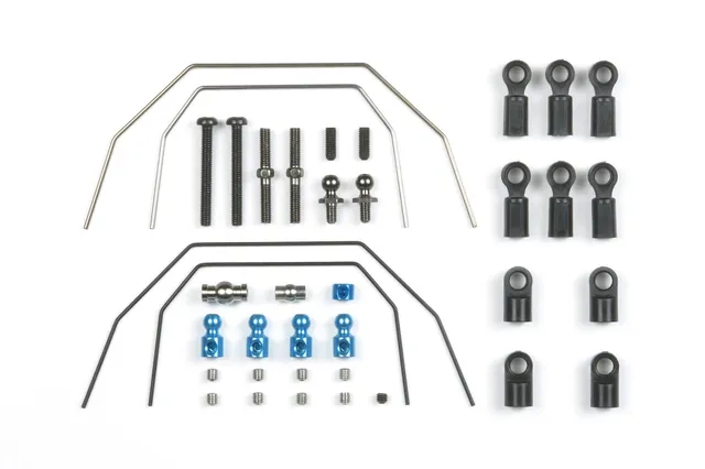 tamiya-all-electric-m-06-stabilisator-set-vorne-hinten-tuningteil image 1