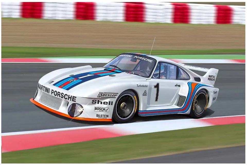 italeri-porsche-935-baby-1-24-auto-modellbausatz-19-6-cm image 1