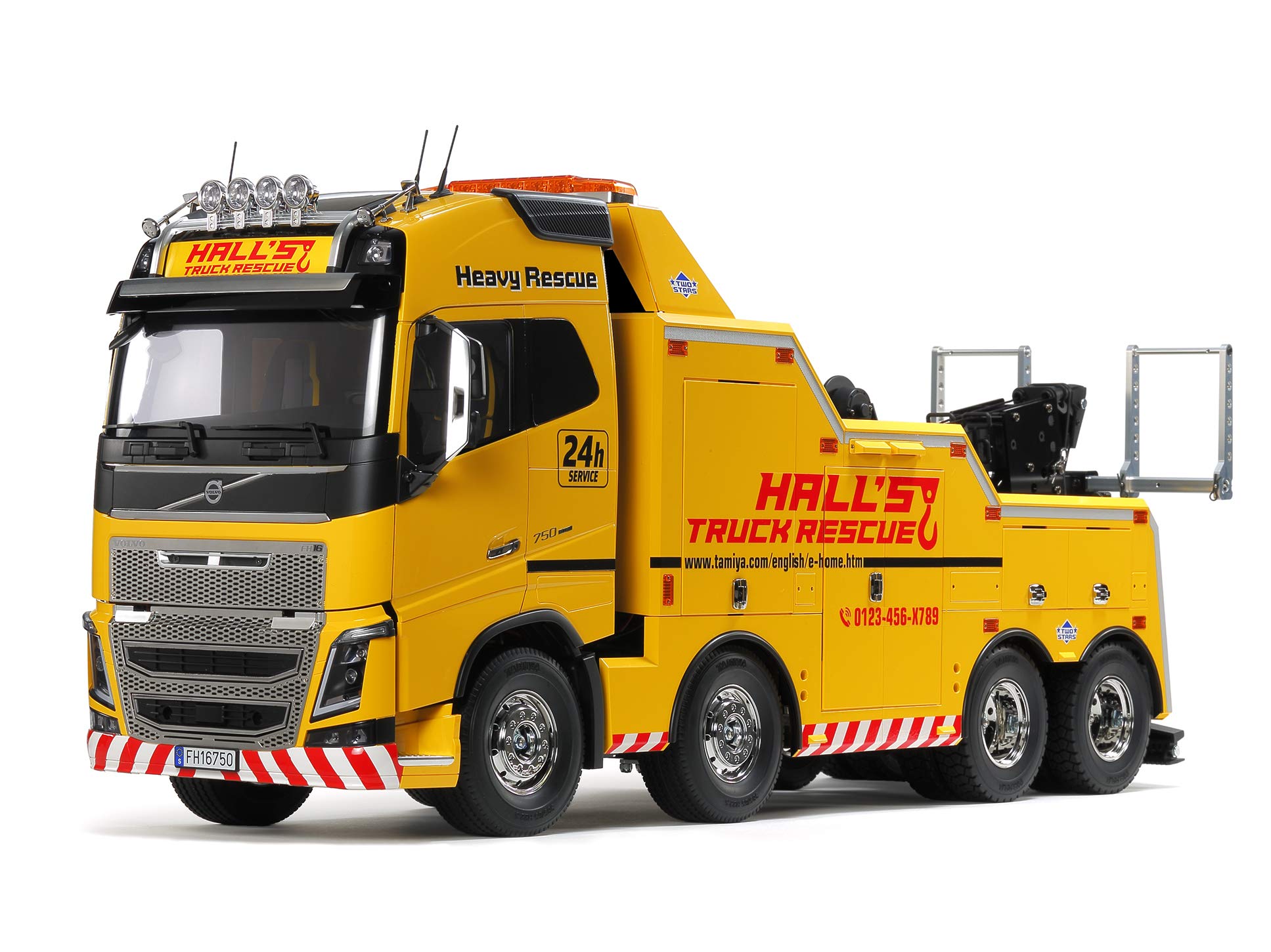 tamiya-56362-volvo-fh16-abschlepper-8x4-1-14-rc-truck image 1