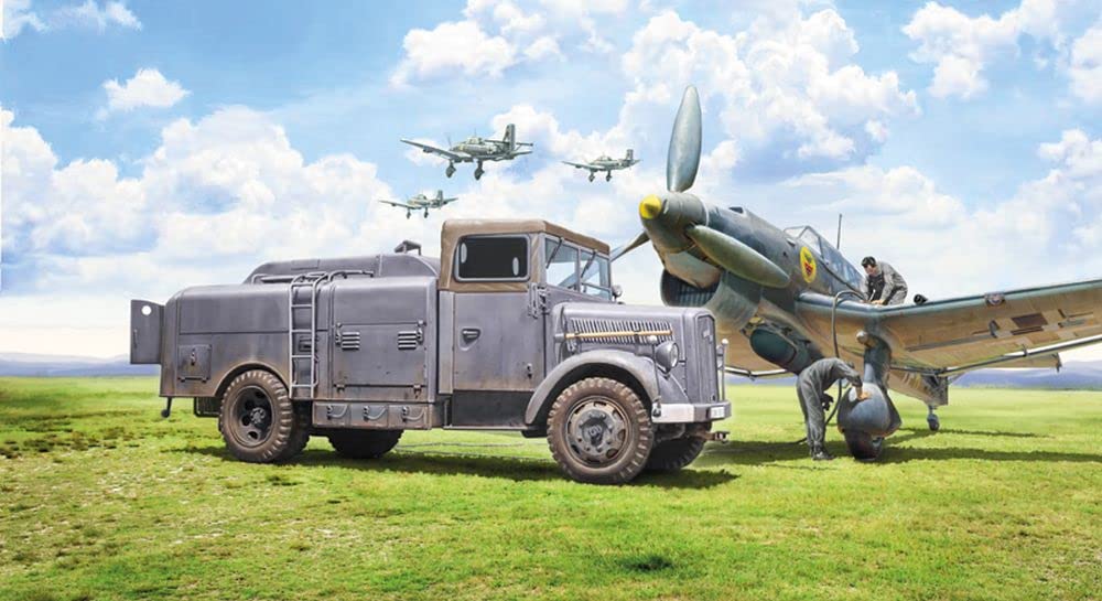 italeri-sd-kfz-385-tankwagen-1-48-milit-rfahrzeug-bausatz image 2
