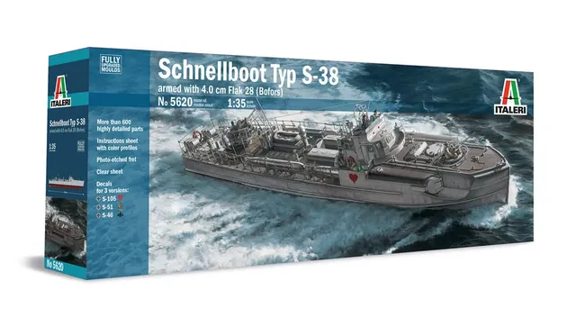 italeri-5620-schnellboot-s-38-flak-schiffsmodell-1-35-999-mm image 1
