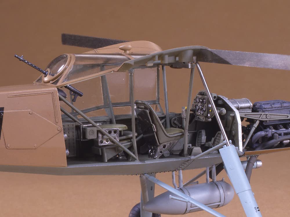 tamiya-fieseler-fi156c-storch-bausatz-1-48-wwii-flugzeug image 7