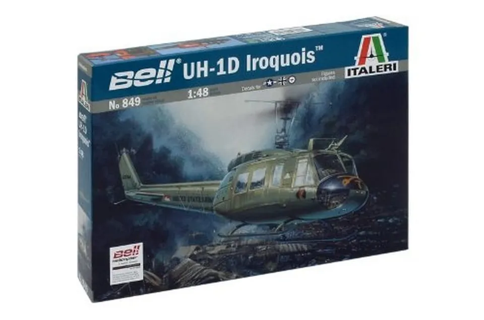 italeri-uh-1d-slick-hubschrauber-1-48-bausatz-helicopters image 1