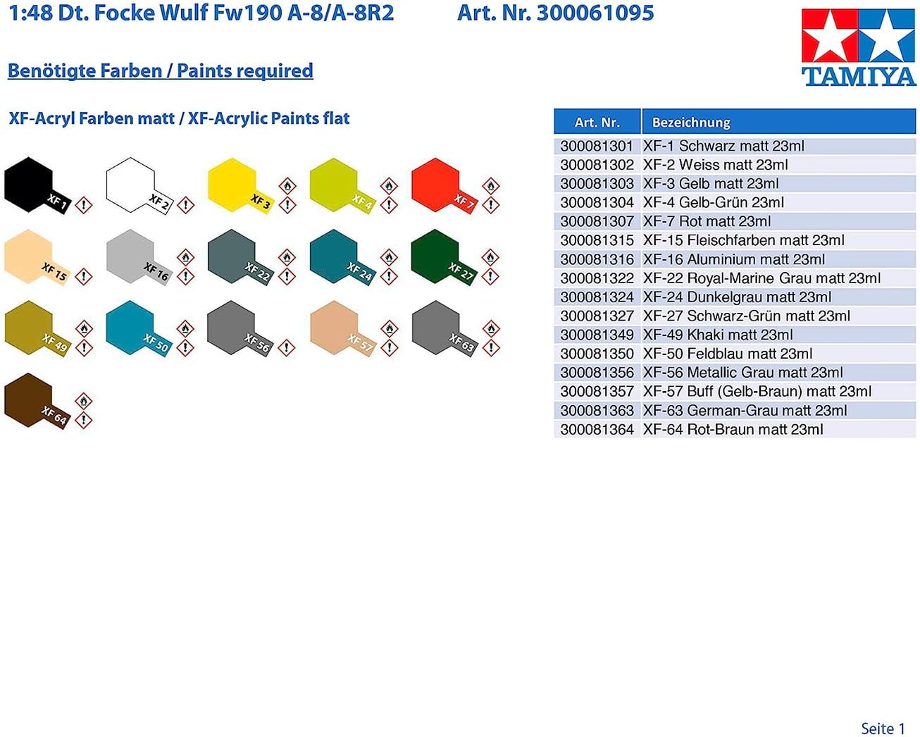 tamiya-focke-wulf-fw190-a-8-r2-1-48-flugzeugmodell image 6