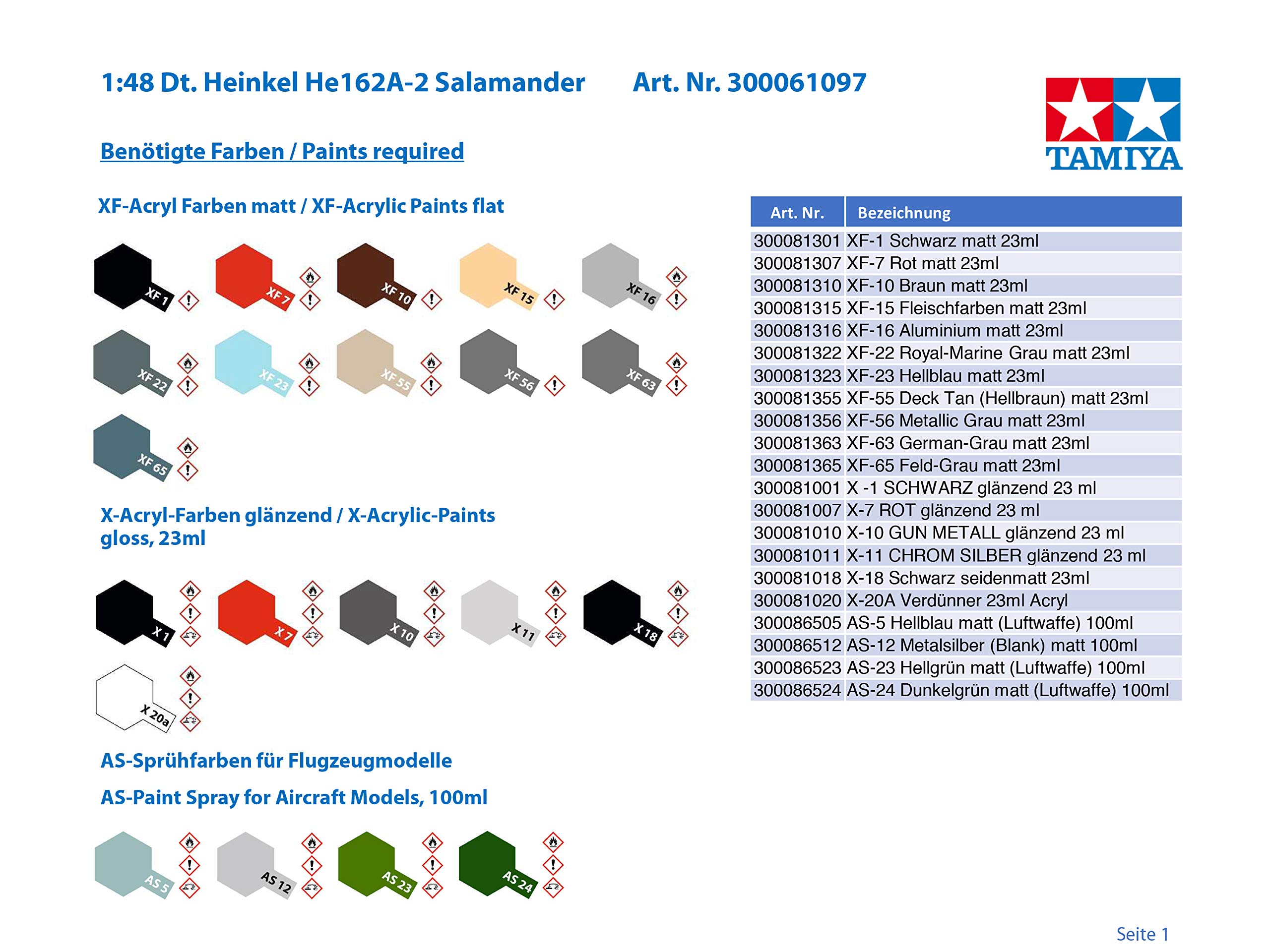 tamiya-61097-heinkel-he162a-2-salamander-flugzeugbausatz image 4