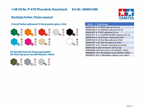 tamiya-1-48-aircraft-p-47d-thunderbolt-razorback-bausatz image 8