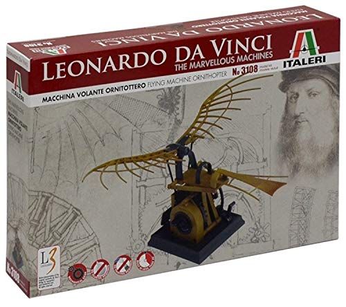 italeri-da-vinci-flying-machine-3108-modellbausatz-ornithopter image 8