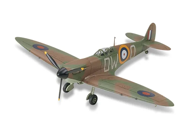 tamiya-war-bird-spitfire-mk-i-modellbausatz-1-72-wwii-j-ger image 1