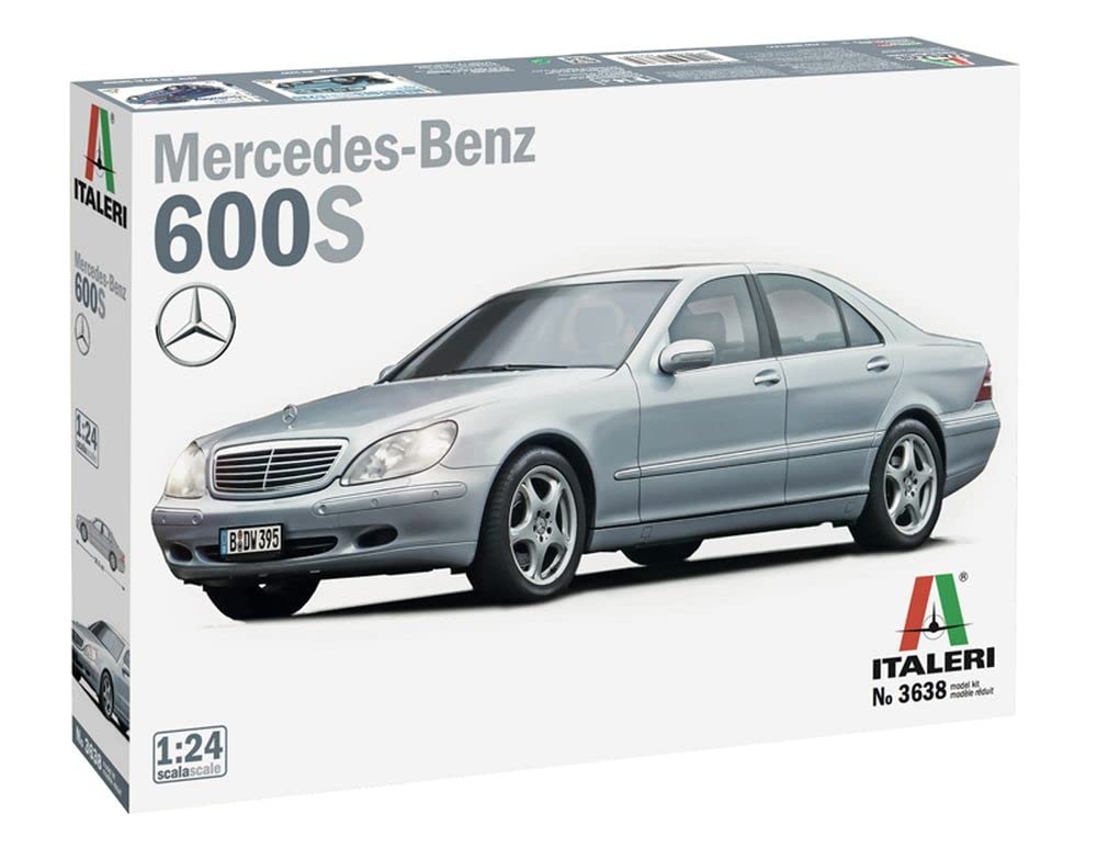 italeri-mercedes-benz-600s-1-24-auto-modellbausatz image 1