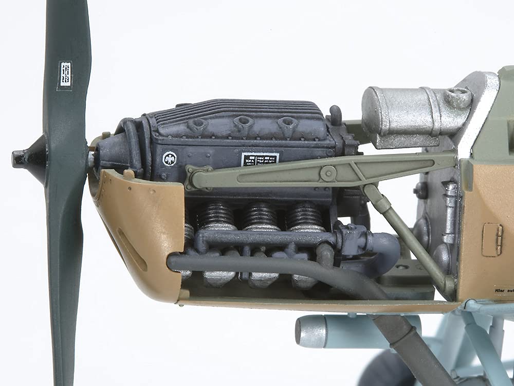 tamiya-fieseler-fi156c-storch-bausatz-1-48-wwii-flugzeug image 6