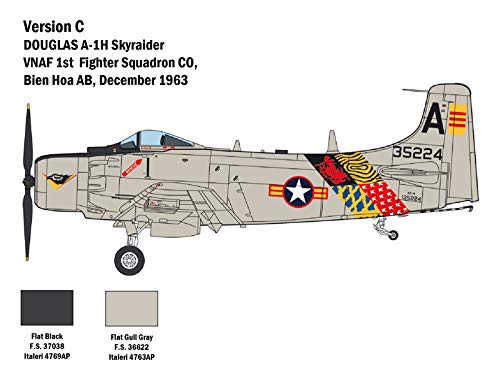 italeri-a-1h-skyraider-2788s-1-48-flugzeug-bausatz image 8