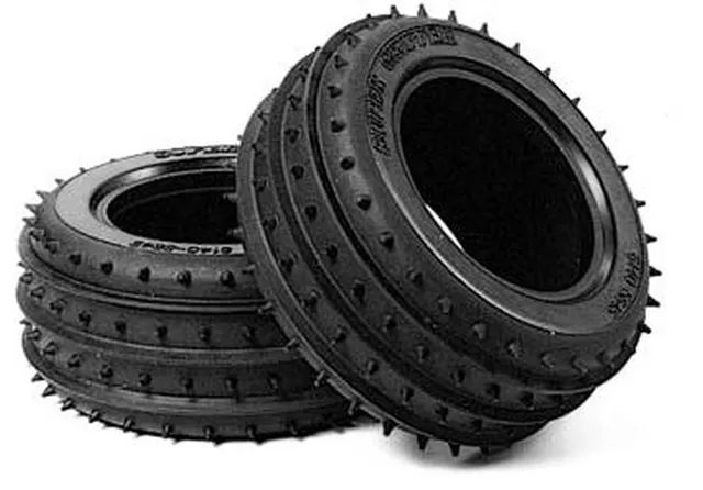 tamiya-300050449-spike-reifen-vorne-stadium-blitzer-2-stk image 1