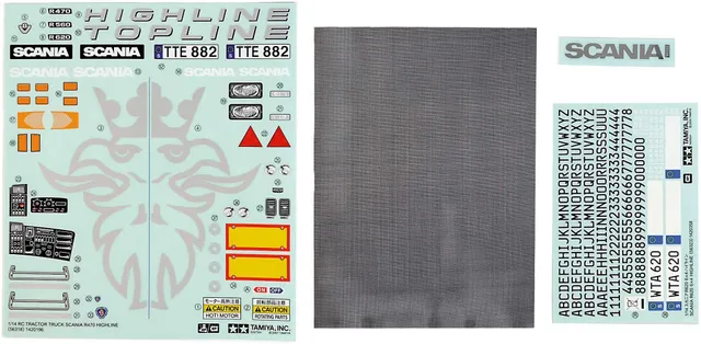 tamiya-sticker-scania-r620-highline-rot-1-14 image 1