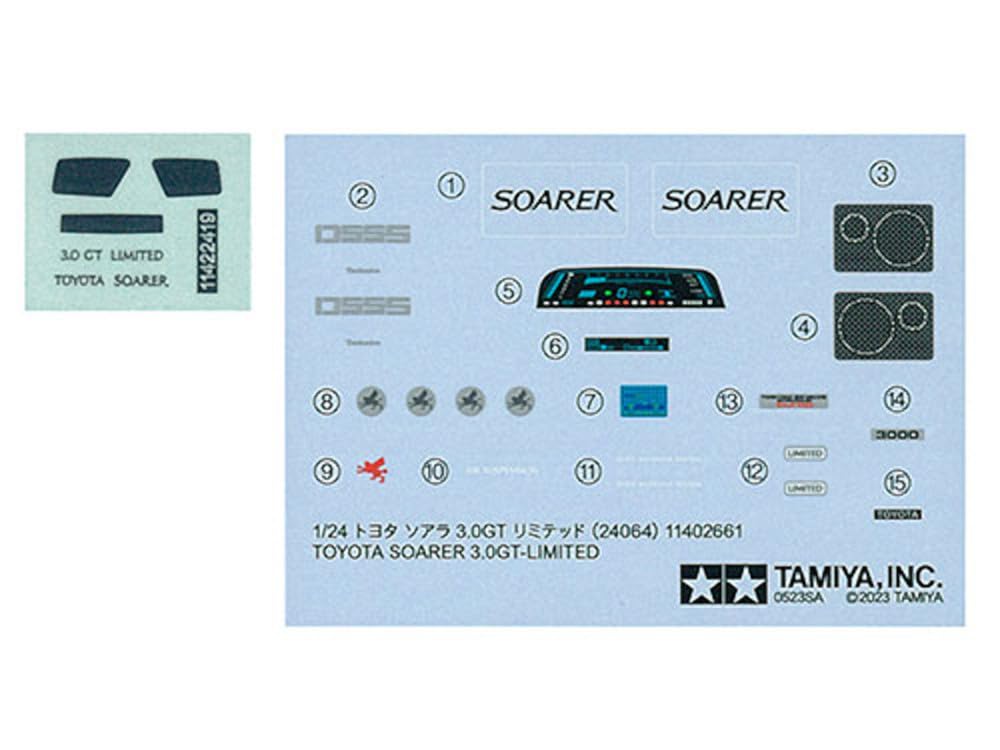 tamiya-sports-car-24064-automodell-toyota-soarer-3-0gt-1-24 image 7