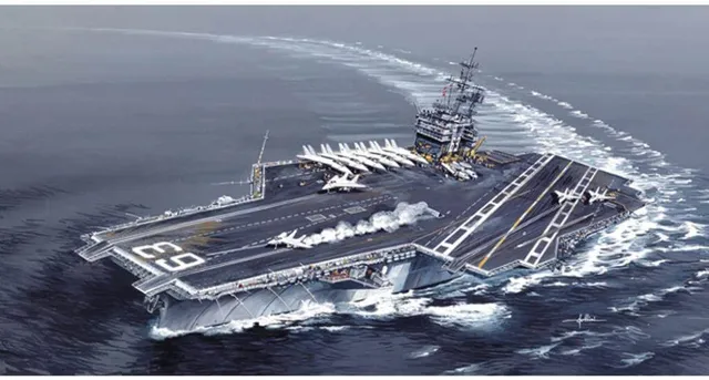 italeri-uss-kitty-hawk-cv-63-schiffsmodell-1-720 image 1