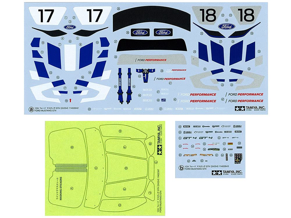 tamiya-24354-ford-mustang-gt4-bausatz-1-24-unlackiert image 7