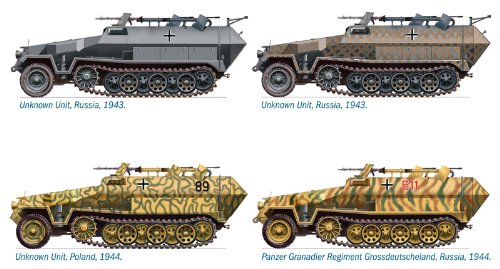 italeri-7067-sd-kfz-251-16-flammpanzerwagen-1-72-bausatz image 8