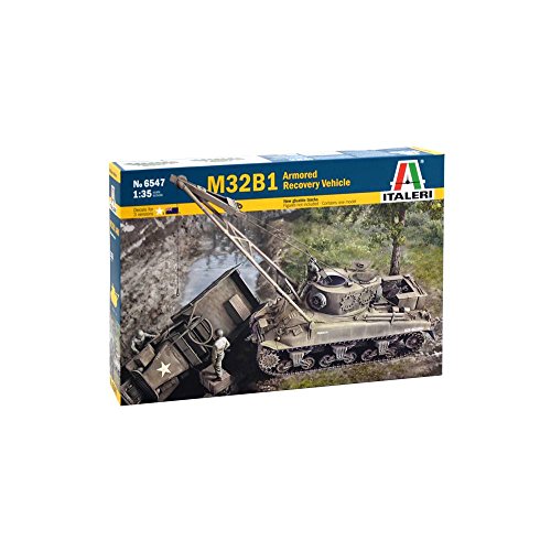 italeri-military-m32-recovery-vehicle-modellbausatz-1-35-wwii image 2