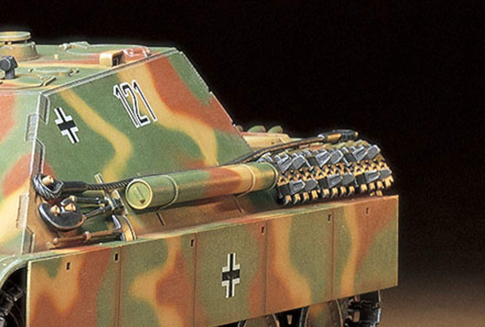 tamiya-35203-jagdpanther-sp-t-modellbausatz-unlackiert image 4
