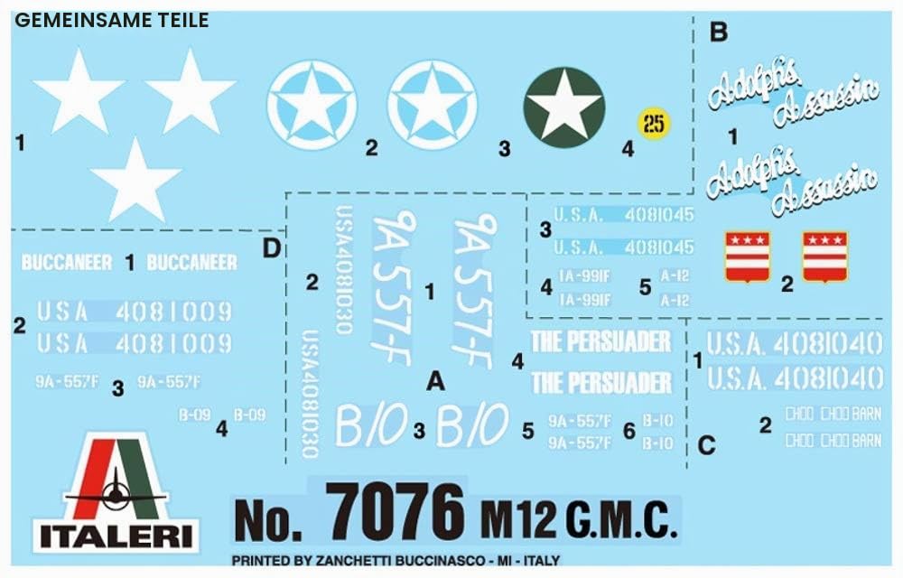 italeri-7076s-us-m12-gmc-howitzer-1-72-bausatz-panzer image 6