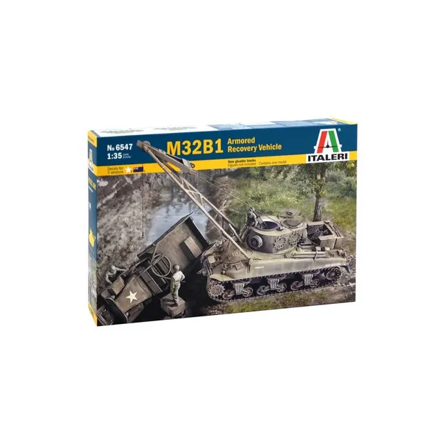 italeri-military-m32-recovery-vehicle-modellbausatz-1-35-wwii image 1