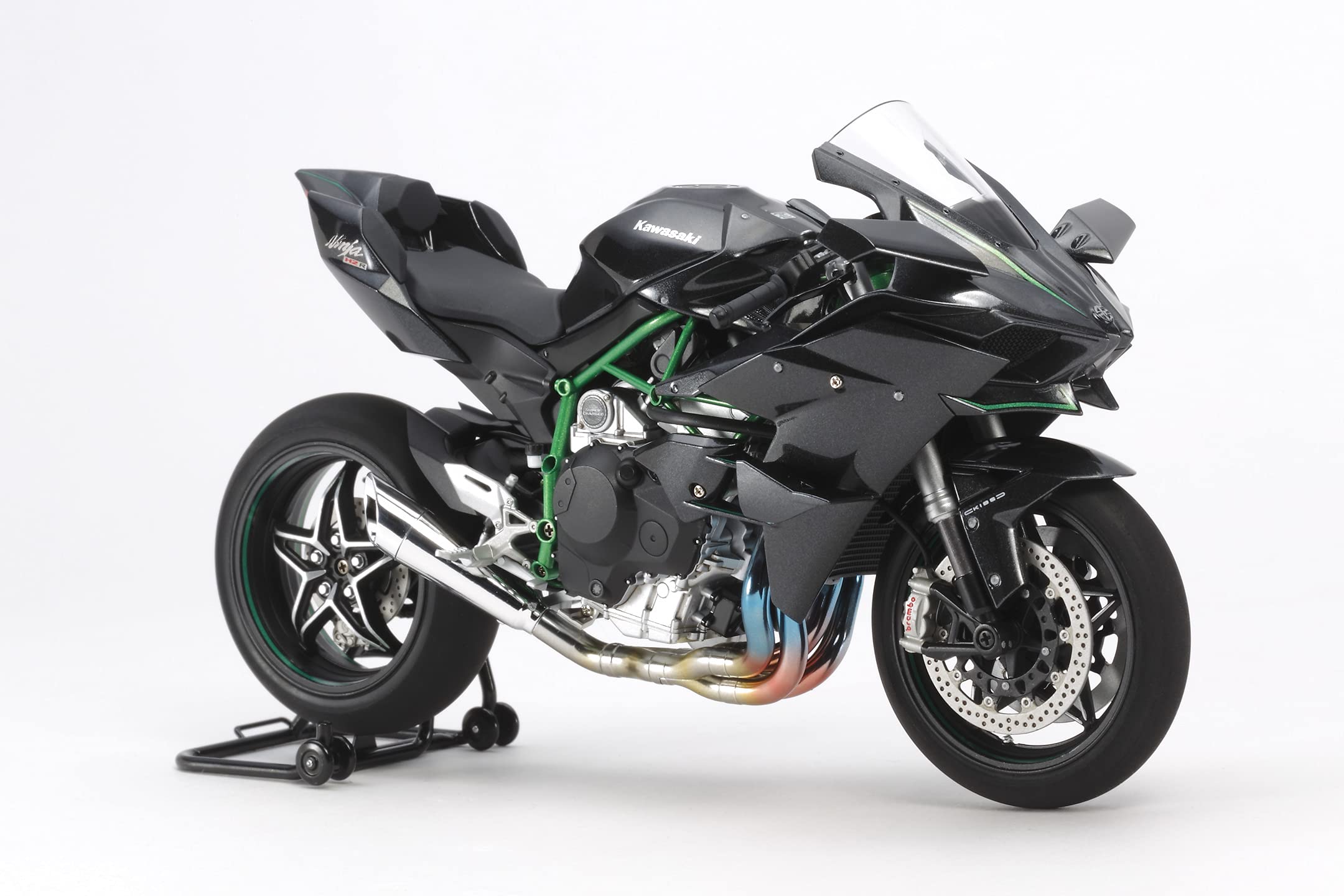tamiya-kawasaki-ninja-h2r-14131-motorrad-bausatz-1-12-schwarz image 2